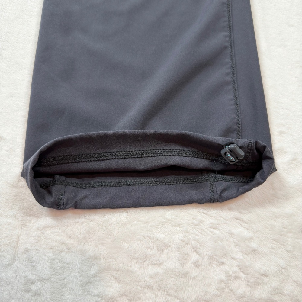 Cherokee Infinity Scrub Pants Womens Medium Gray Good Cargo Drawstring 1123A - Picture 4 of 11